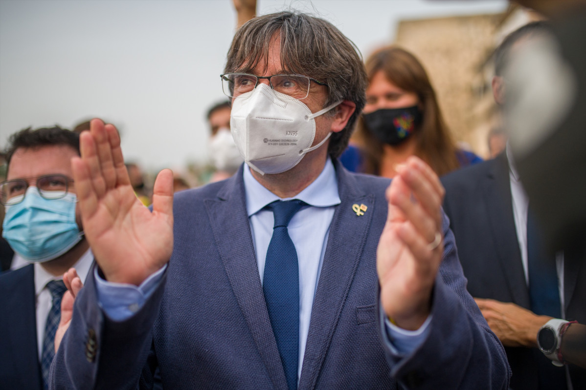 El expresidente de la Generalitat Carles Puigdemont. Foto de archivo.