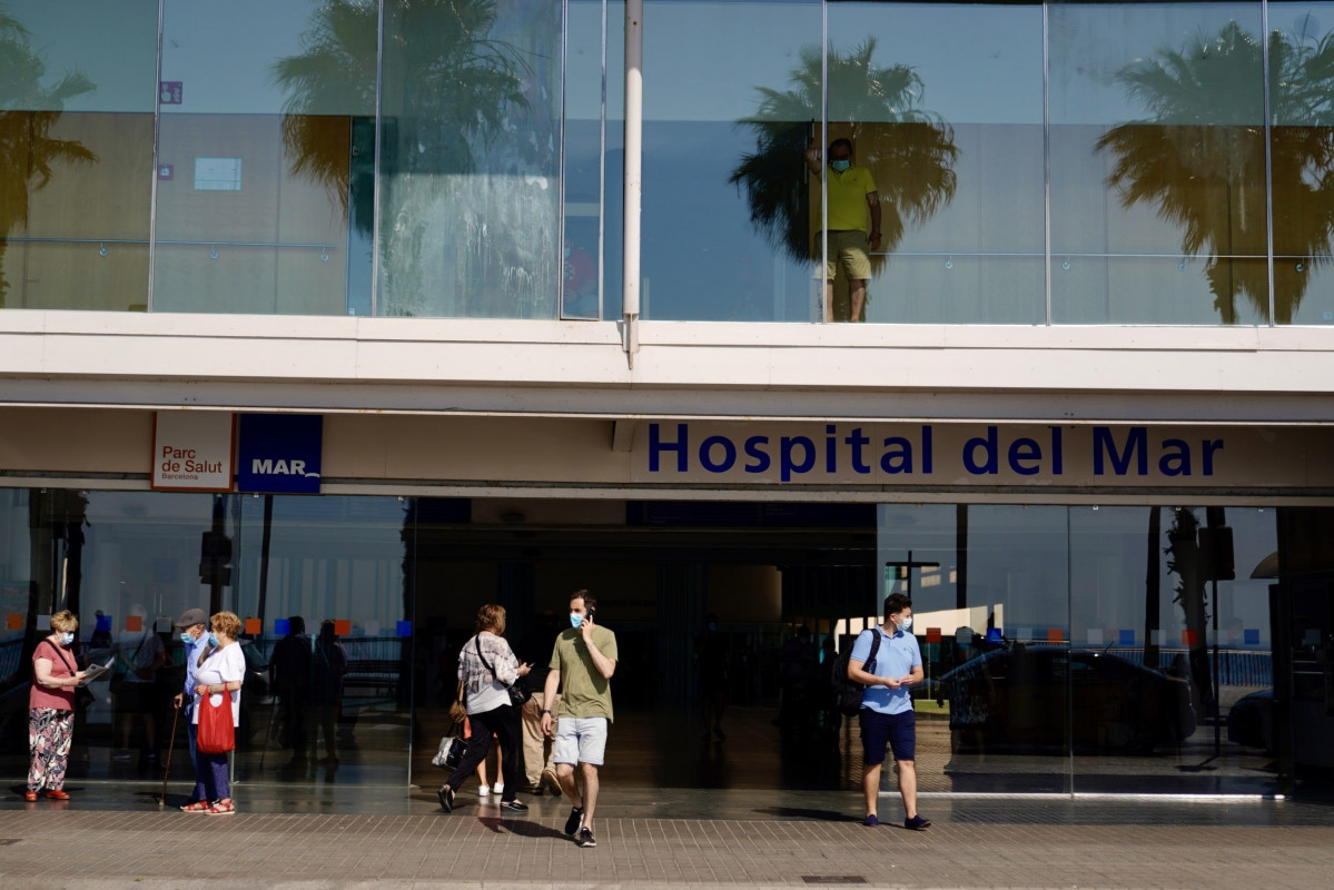 EuropaPress 3780276 entrada hospital mar barcelona