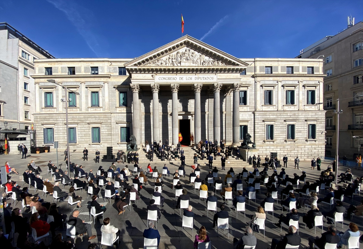 EuropaPress 4130219 vista general acto institucional dia constitucion congreso diputados