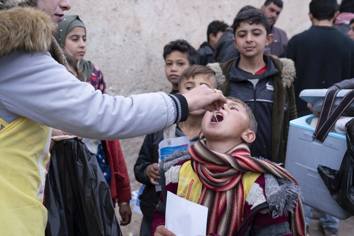 EuropaPress 5145639 child was vaccinated against cholera by unicef  supported department of