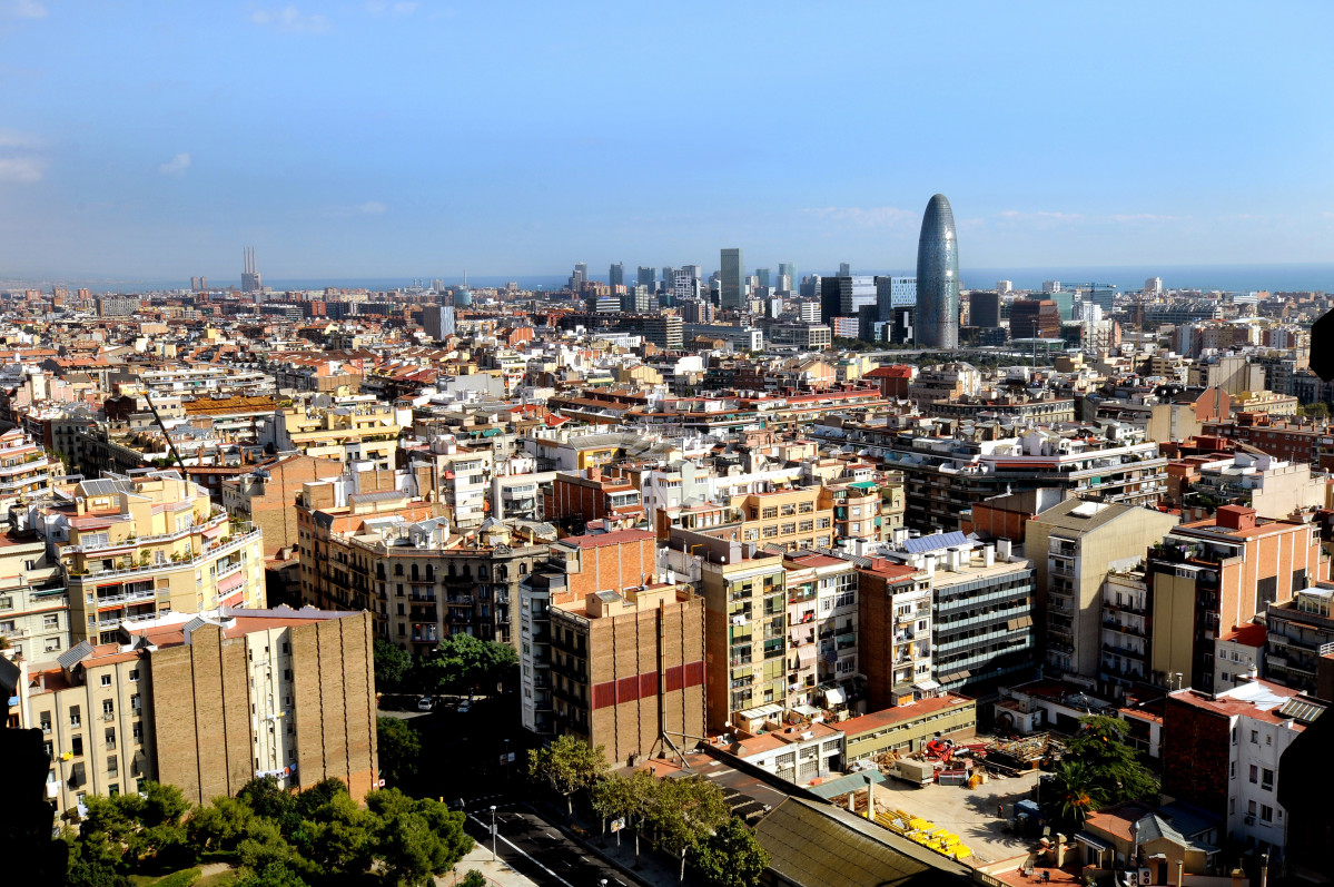 Barcelona skyline