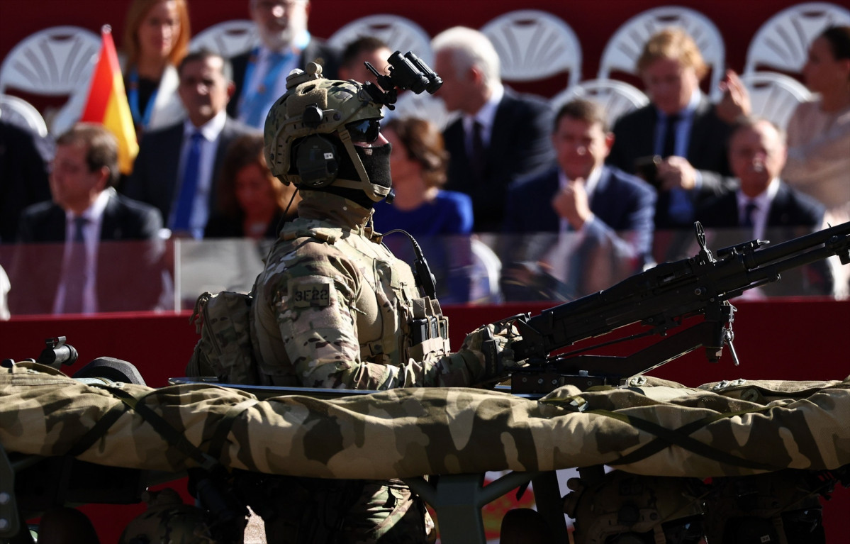 EuropaPress 4742966 militar tanque ejercito tierra acto solemne homenaje bandera nacional