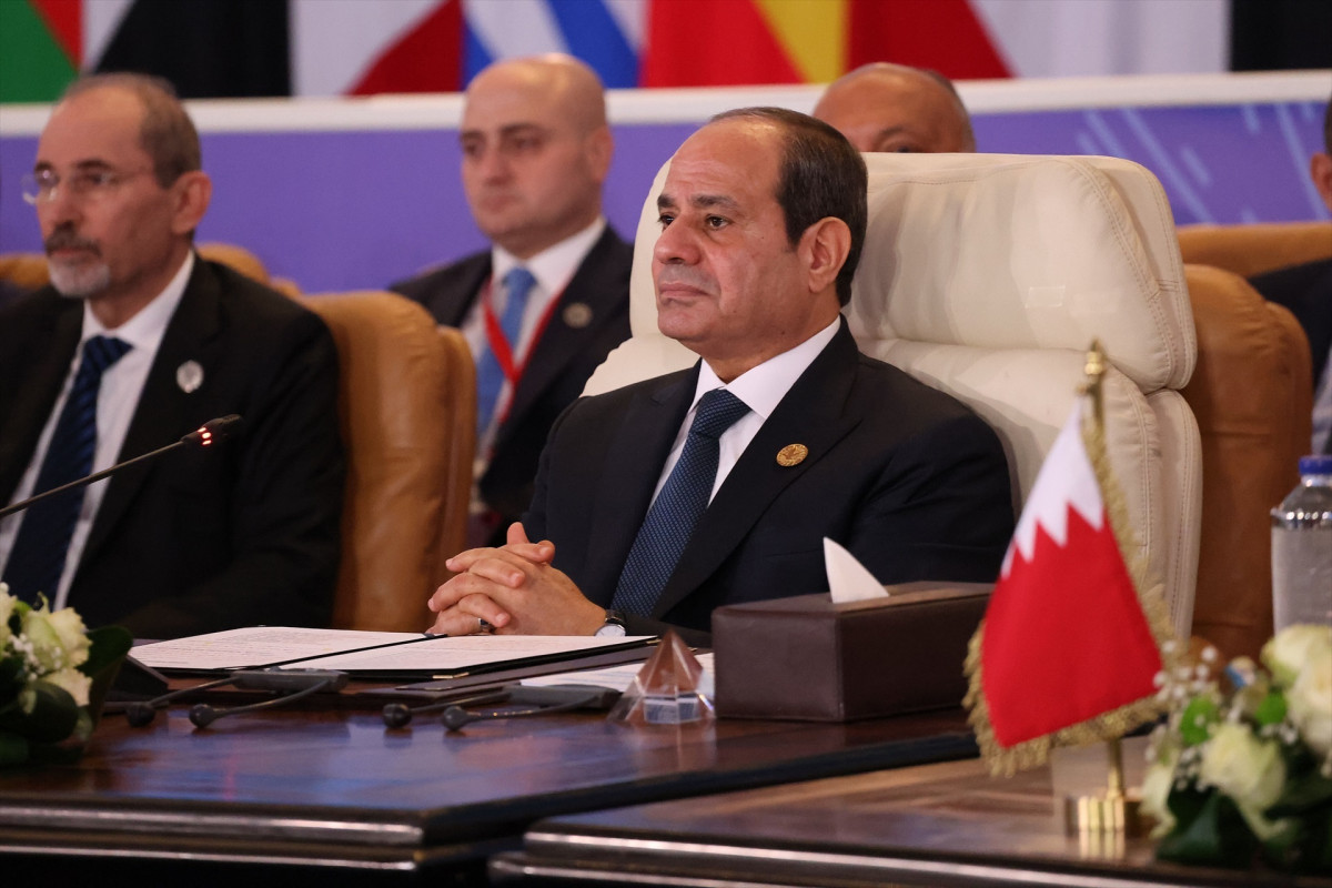 EuropaPress 5521060 handout 21 october 2023 egypt cairo president of egypt abdel fattah el sisi