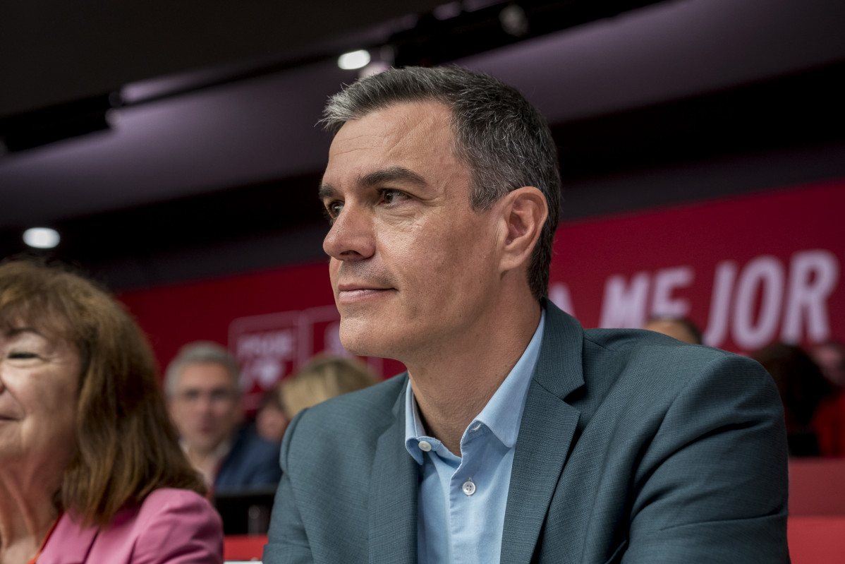 Archivo - El secretario general del PSOE y presidente del Gobierno, Pedro Sánchez, la reunión del Comité Federal, en la sede del partido, a 10 de junio de 2023, en Madrid (España). Durante este co