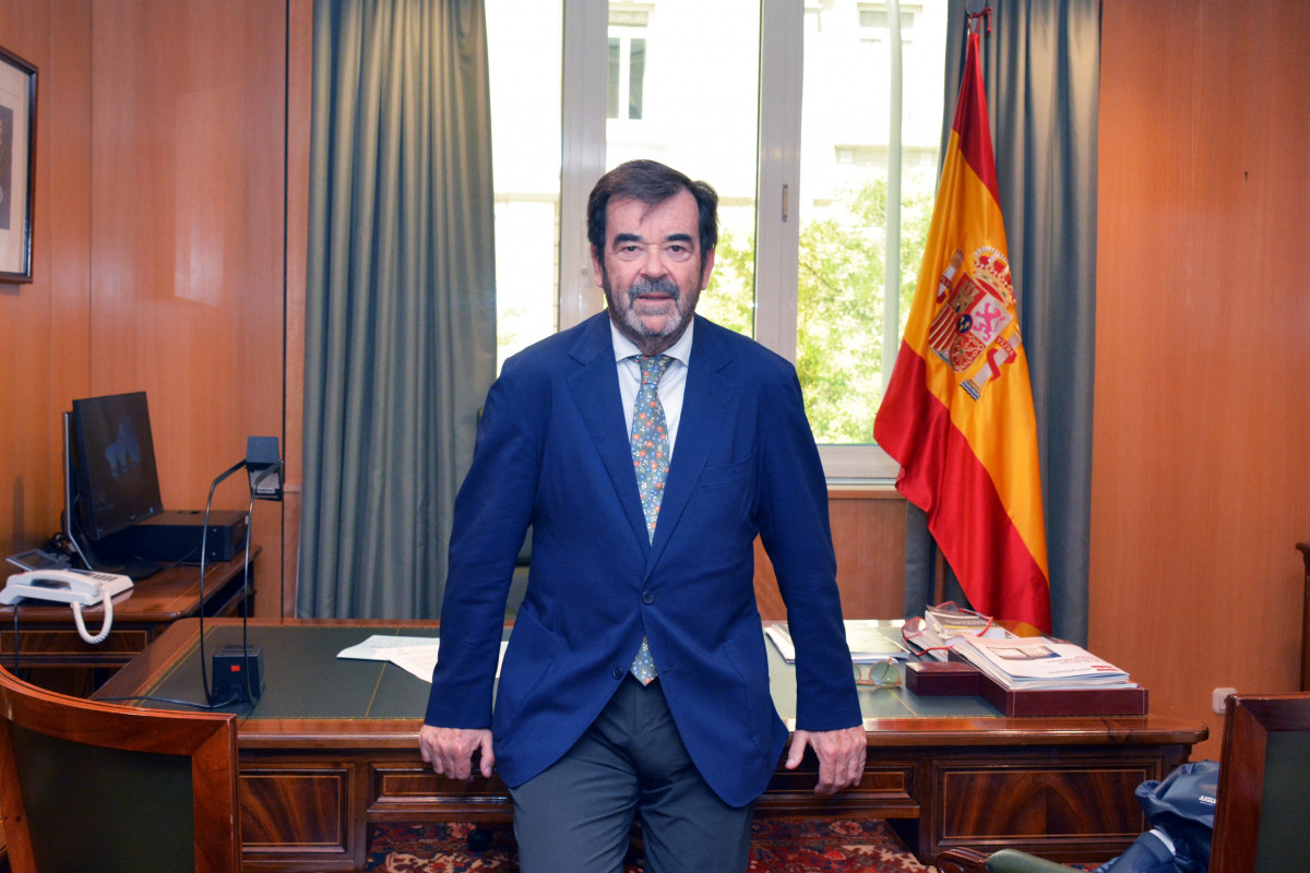 Archivo - El presidente del CGPJ por suplencia, Vicente Guilarte