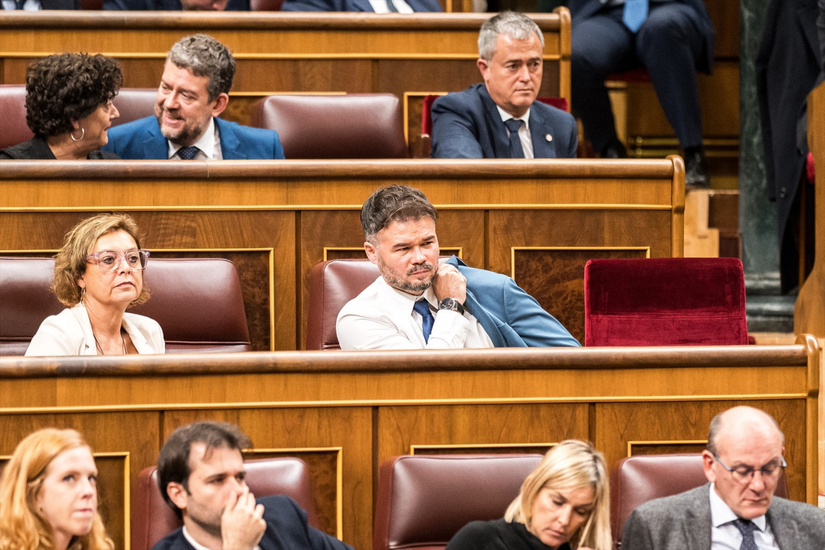 EuropaPress 5578297 portavoz erc congreso gabriel rufian 1d primera sesion debate investidura