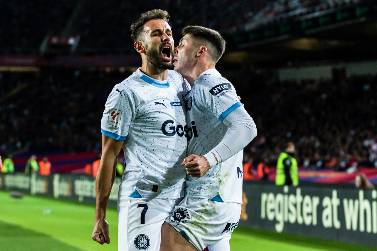 EuropaPress 5629177 valery fernandez of girona fc celebrates goal during the spanish league