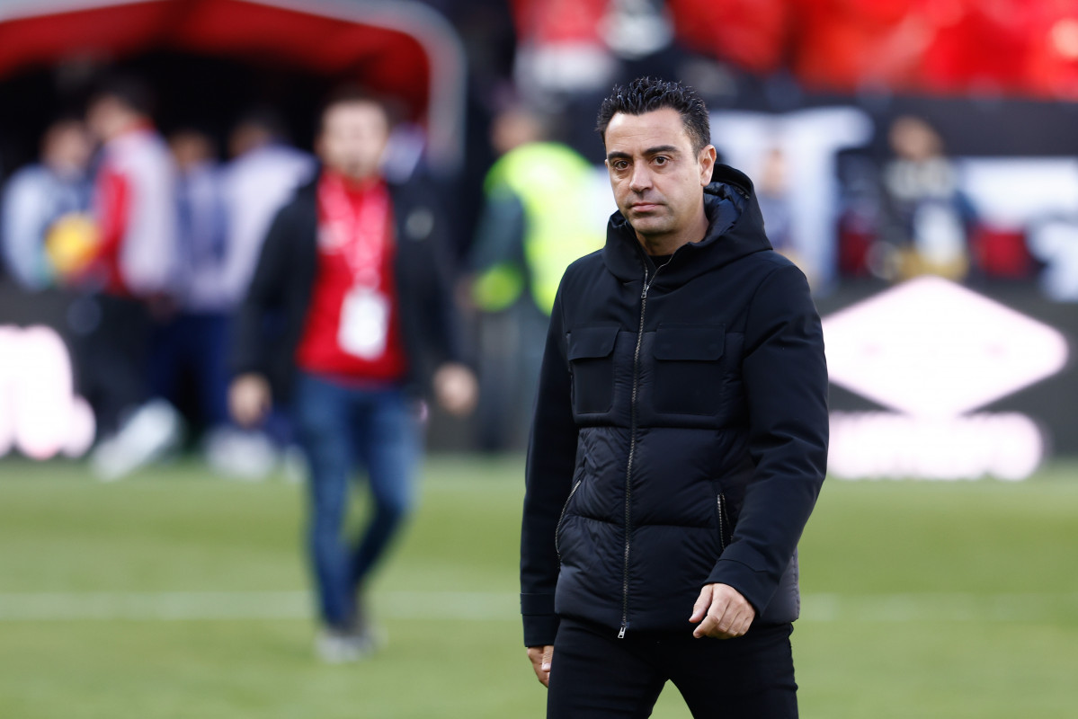 EuropaPress 5599556 xavi hernandez head coach of fc barcelona looks on during the spanish