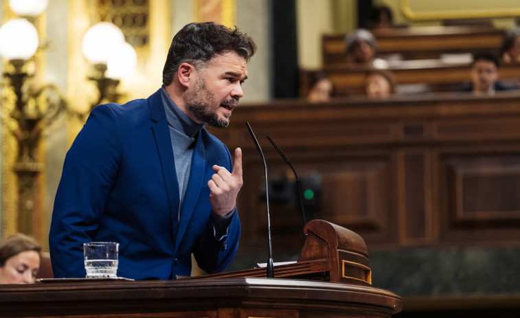 Rufián cambia el tono de ERC en el Congreso: reivindica su derecho a hablar castellano