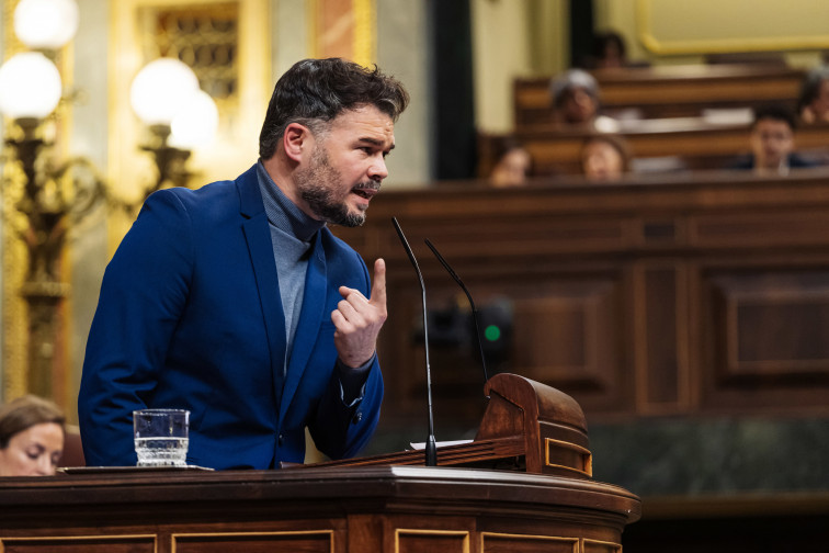 Rufián cambia el tono de ERC en el Congreso: reivindica su derecho a hablar castellano