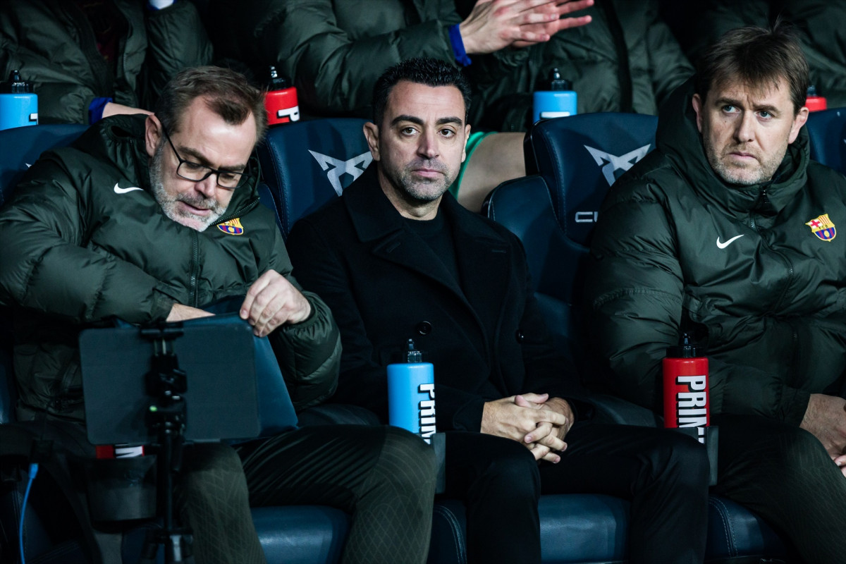 EuropaPress 5720879 xavi hernandez head coach of fc barcelona looks on during the spanish