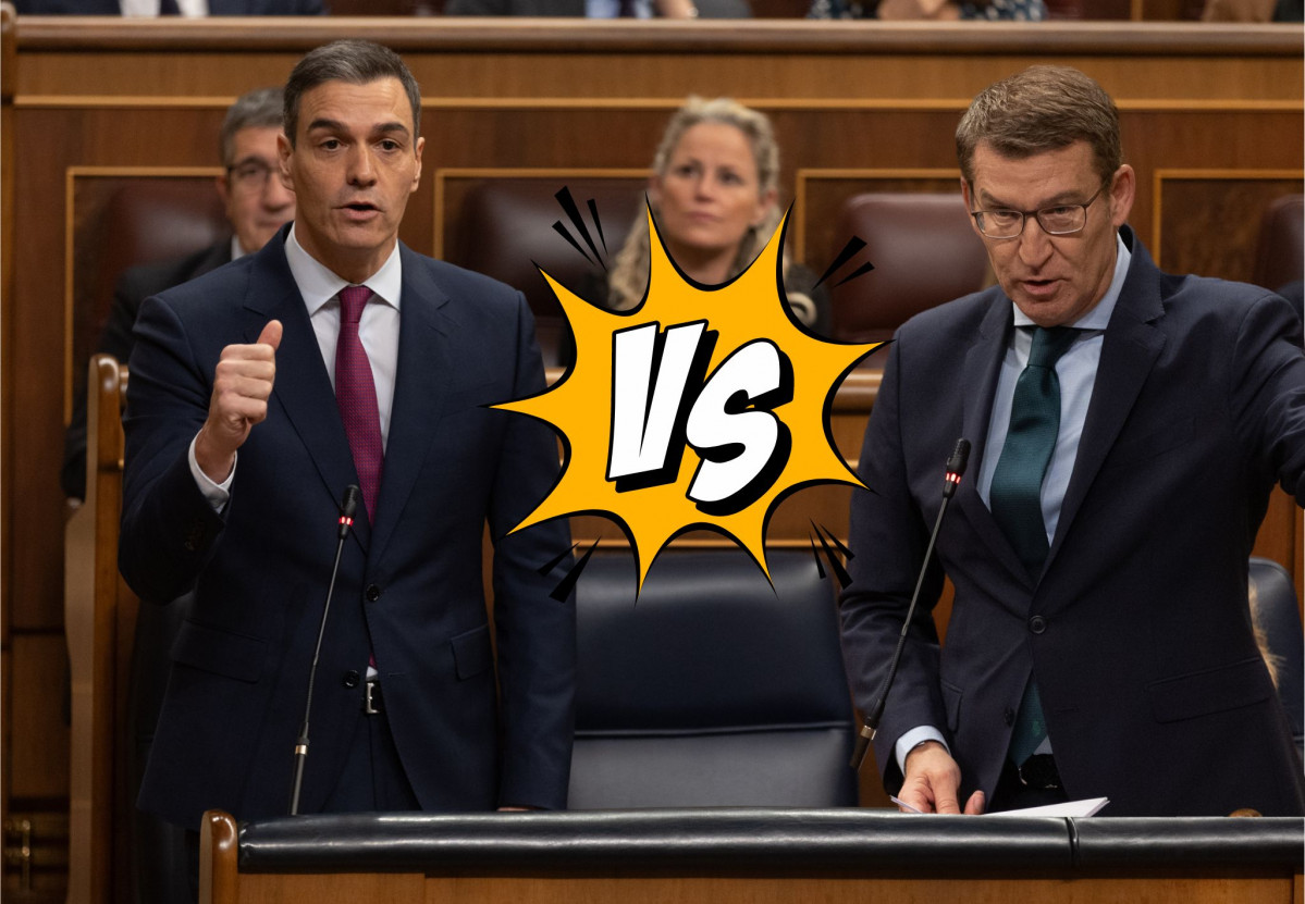 Pedro sanchez vs nuñez feijóo