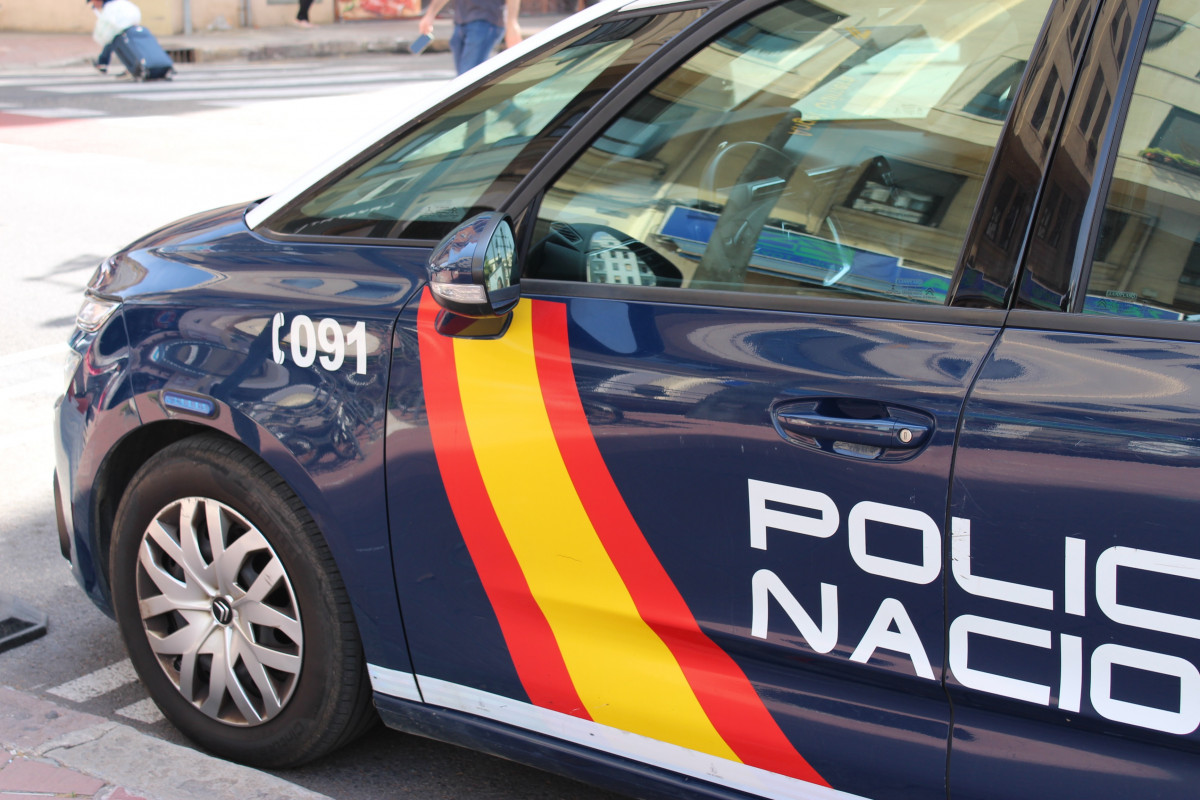 Imagen de recurso de un coche de la Policía Nacional.