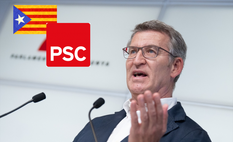 El reproche de Feijóo al PSC: les ve 