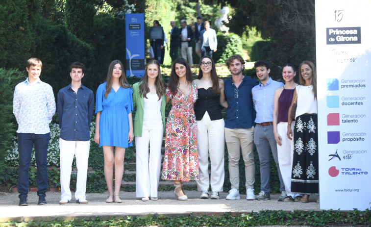 Lloret de Mar acoge la reunión de la Princesa y la Infanta con jóvenes de programas de la FPdGi