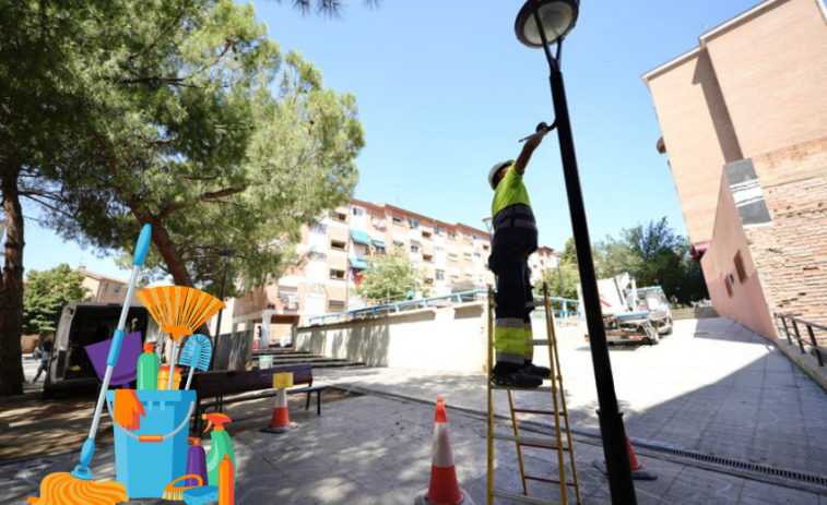 Limpieza a fondo: el programa Barri a Barri de Lleida llega al barrio de la Bordeta