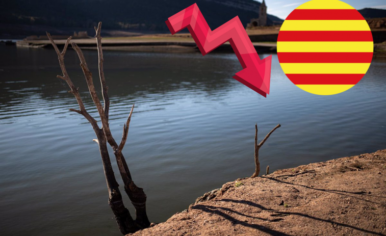 Sequía en Catalunya: nuevo día de pérdida de capacidad en los embalses de las cuencas internas