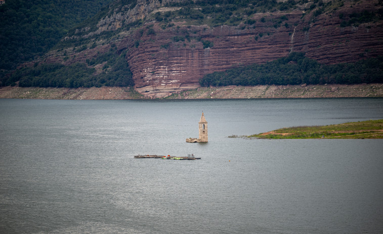 Los embalses del Ter-Llobregat siguen bajando y ya están cerca del 38%