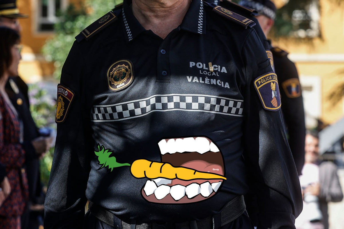 Policia mordisco