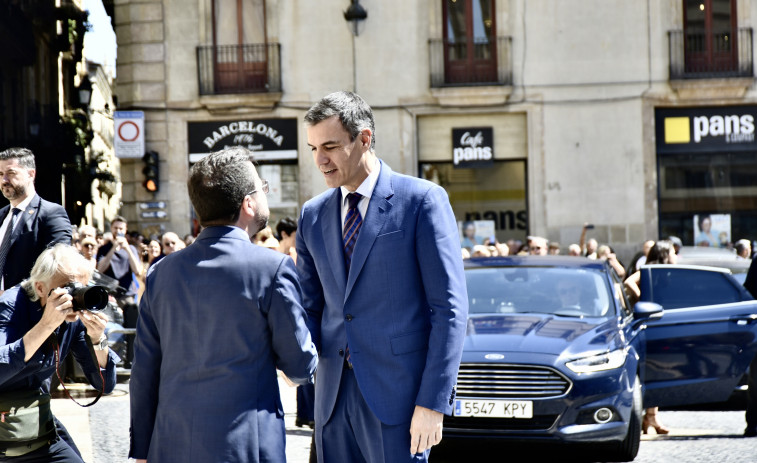 Aragonès y Sánchez se reúnen en la Generalitat: un encuentro con mucho trasfondo