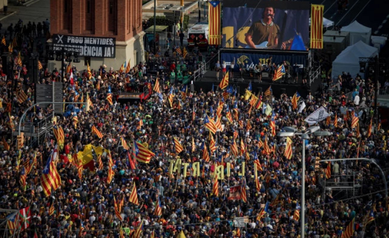 El independentismo elige el lema para la Diada de 2024: 'Tornem als carrers'