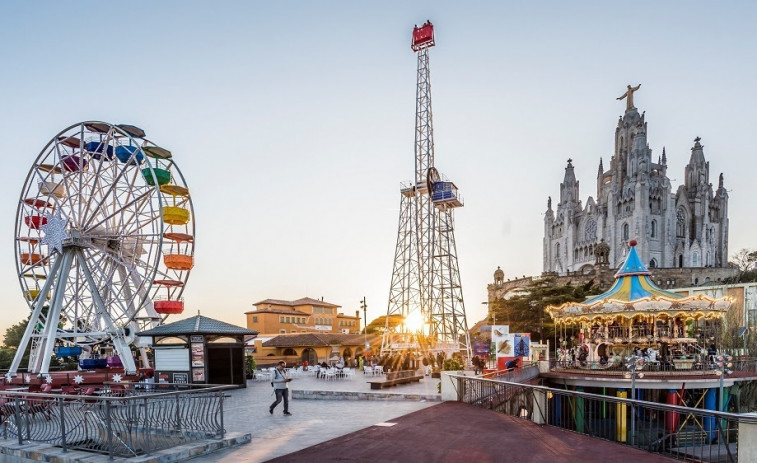 Las visitas al Tibidabo de Barcelona crecen un 8,3% este verano con la apertura de Merlí