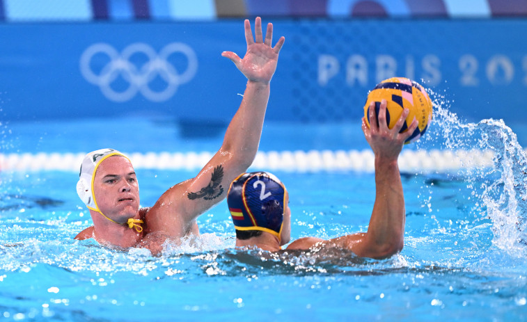 La selección española masculina de waterpolo empieza los Juegos con buen pie