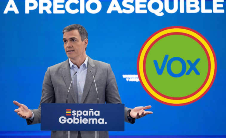 Vox interrogará a Pedro Sánchez este martes