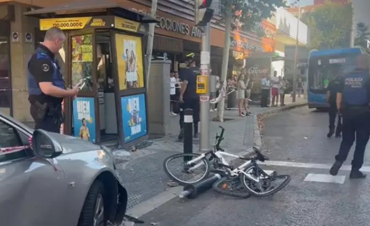 Atropello multitudinario en Madrid: pierde el control del coche y arrolla a 5 personas