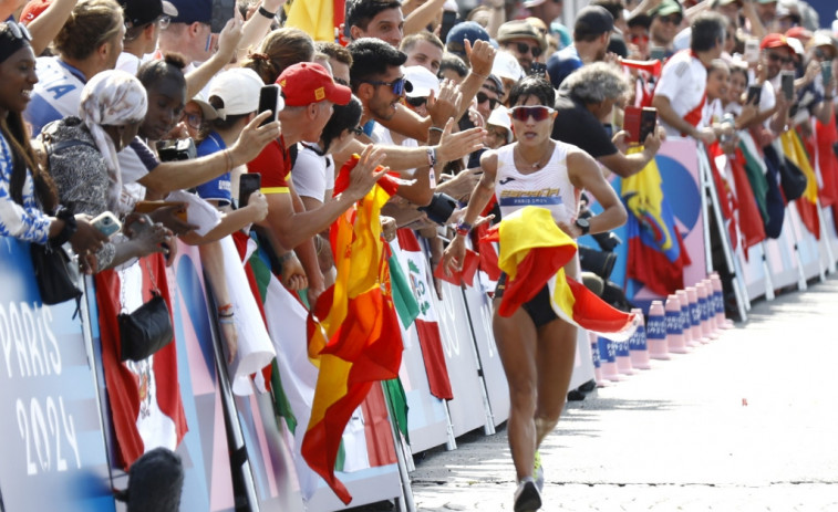 Primera plata para la delegación española: María Pérez, subcampeona de 20 km marcha