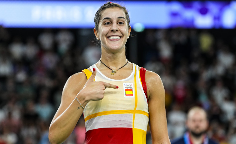 Carolina Marín se clasifica a las semifinales de bádminton por la vía rápida