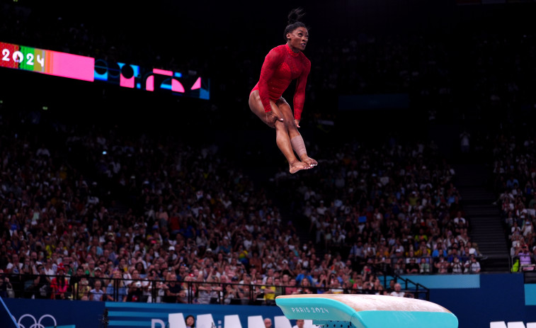 Simone Biles continúa 'on fire' y suma su séptima medalla de oro en los Juegos Olímpicos