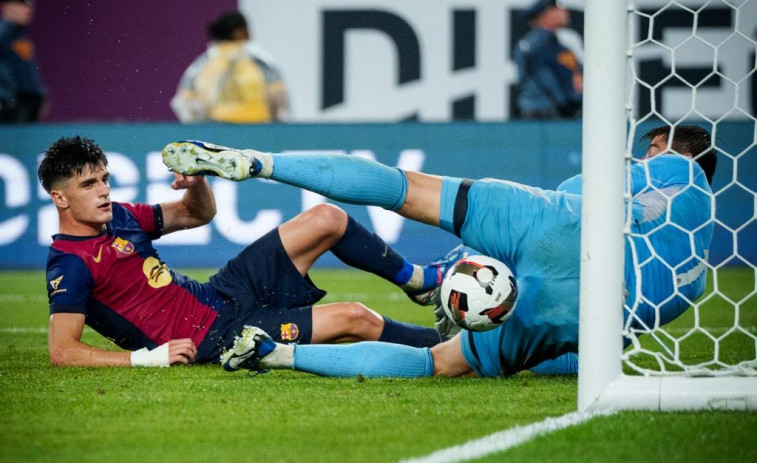 El Barça se impone al Madrid en el clásico de la tormenta y de Pau Víctor (1-2)