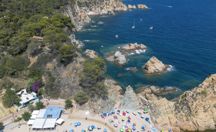 Una cala de Tossa de Mar, tercera en un ranking de las 10 mejores playas de España