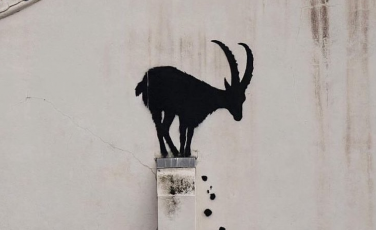 Banksy afirma haber realizado dos murales de animales en Londres en menos de un día