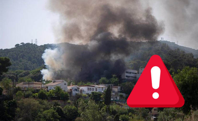 Las comarcas con más riesgo de incendio este viernes 9 de agosto