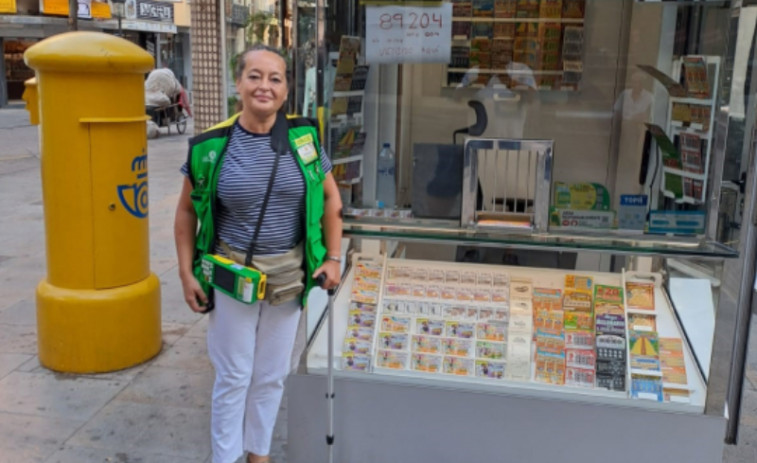 Lluvia de dinero en Blanes: premio de 1,5 millones de euros del Sueldazo de la ONCE