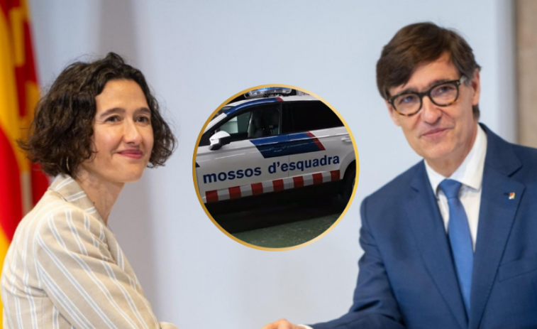 Illa y la consellera Parlon estrenan su agenda oficial con una visita a los Mossos