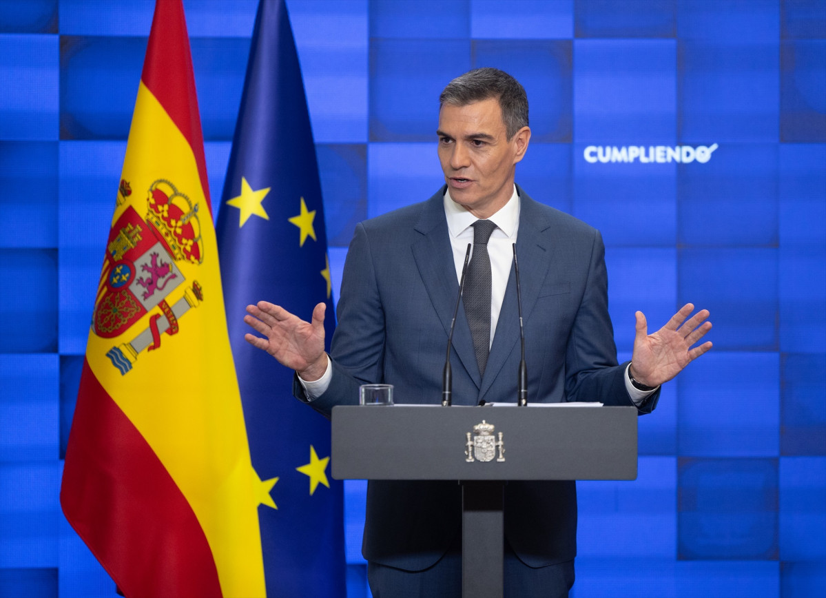 EuropaPress 6123295 presidente gobierno pedro sanchez comparece hacer balance curso politico