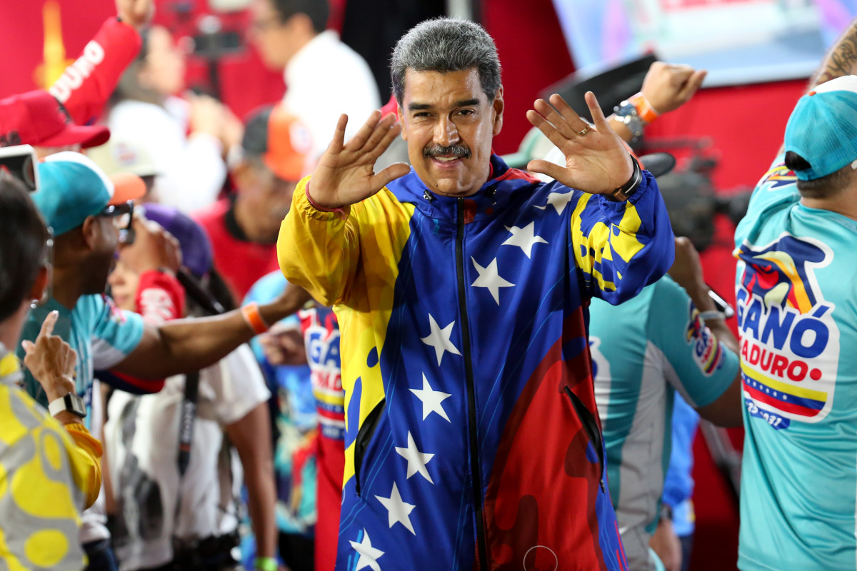 EuropaPress 6142288 caracas july 30 2024    venezuelan president nicolas maduro attends rally