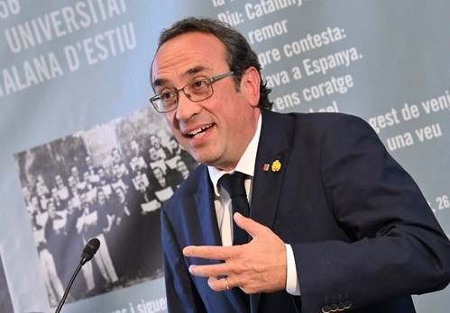 EuropaPress 6168867 presidente parlament josep rull clausura universitat catalana destiu uce