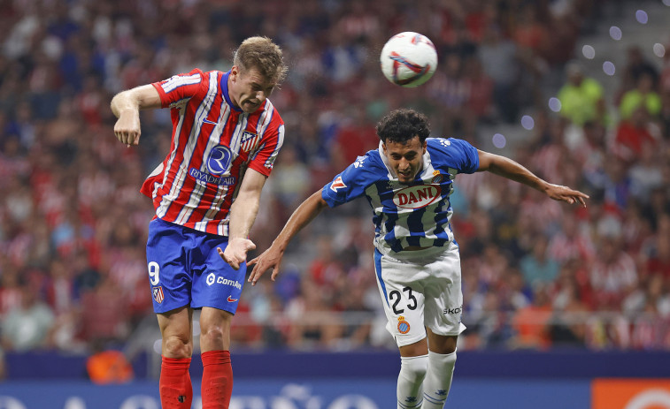 El Espanyol sobrevive en el Metropolitano y suma el primer punto de la temporada (0-0)