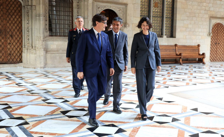 Cumbre en la Generalitat: primer encuentro entre Illa, Parlon y Trapero