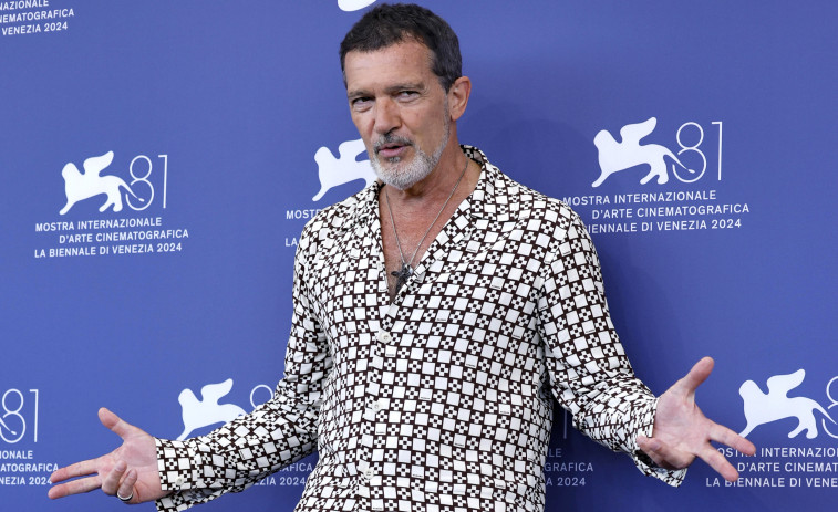 Antonio Banderas en la Mostra de Venecia: 