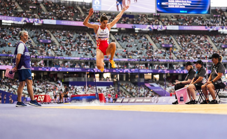 La española Sara Martínez consigue la plata en longitud T12 de París 2024