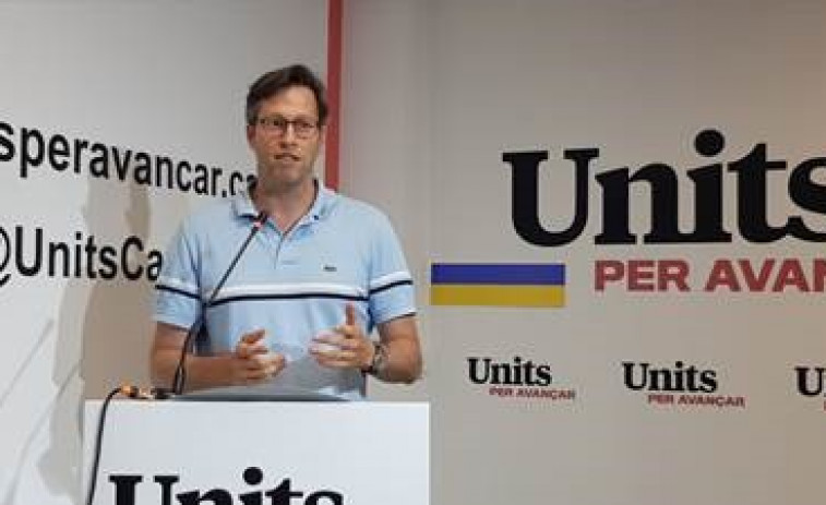 Guillem Mateo, de Units per Avançar, se incorporará al grupo del Parlament el 5 de septiembre