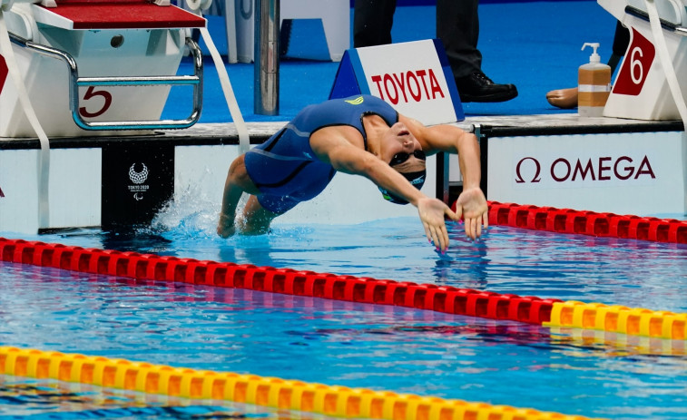 La catalana Nuria Marquès consigue la medalla de plata en natación con los 100 espalda S9