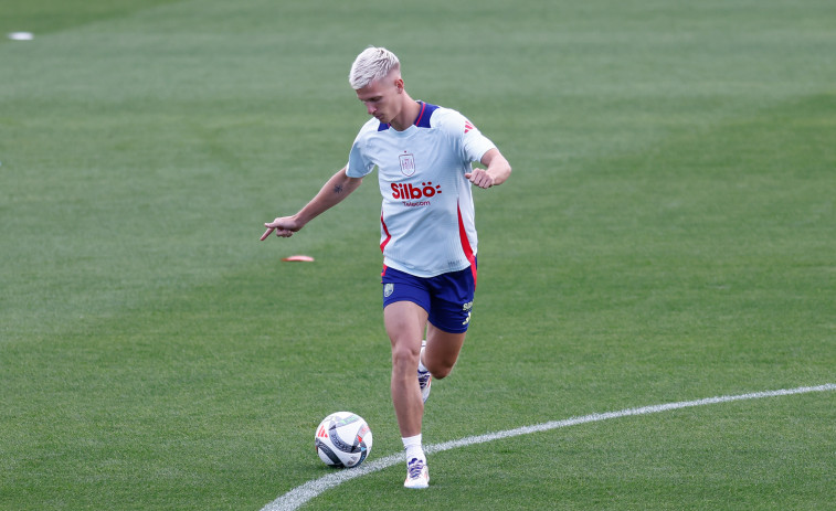 Dani Olmo, descartado para el partido de España ante Suiza