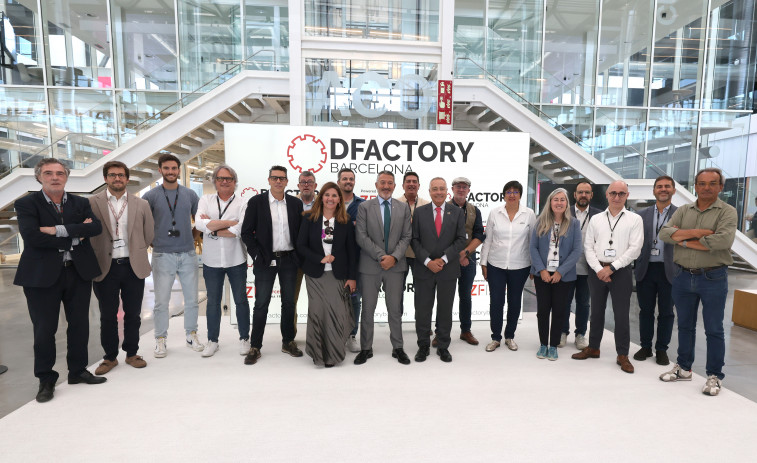 Miquel Sàmper visita el DFactory de Barcelona