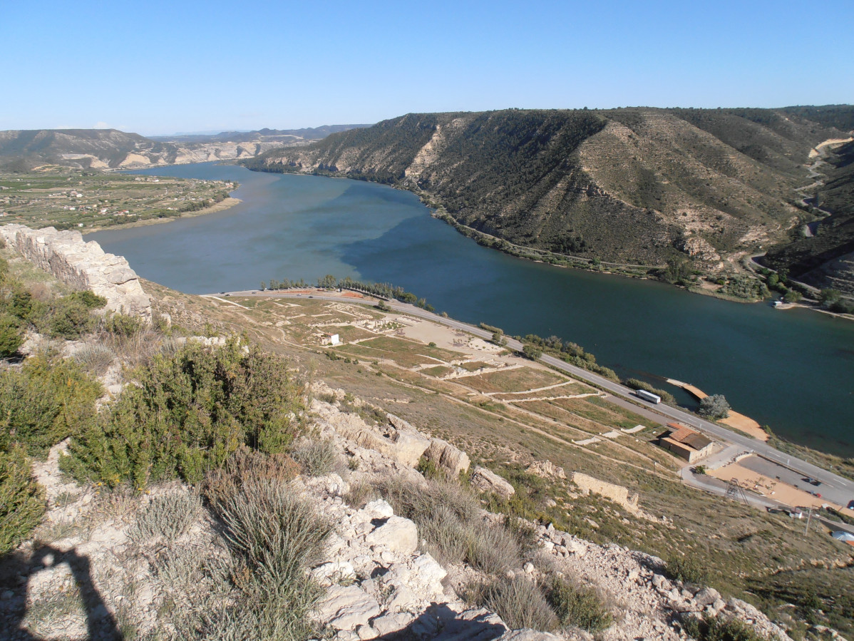 Aiguabarreig Segre   Ebre a Mequinensa